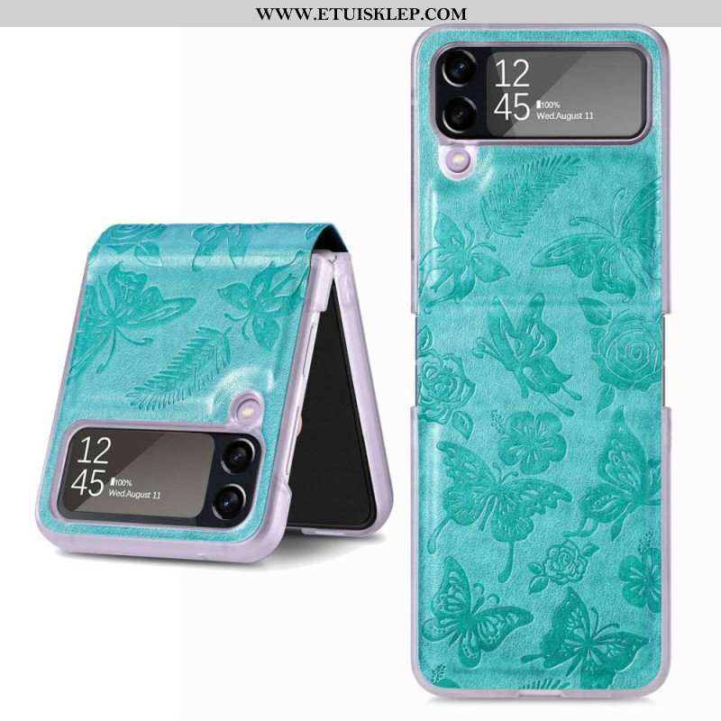 Etui do Samsung Galaxy Z Flip 4 Etui Folio Ćma W Nocy